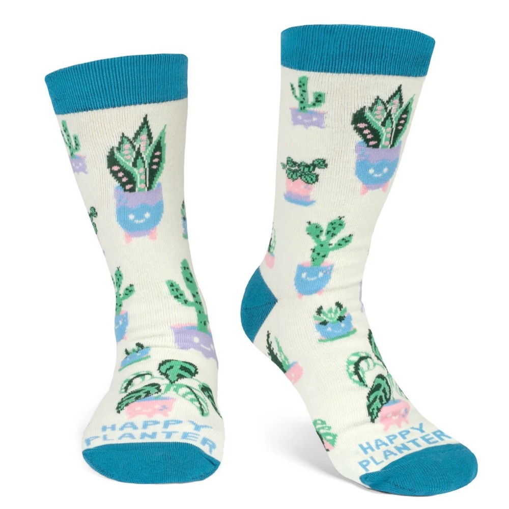 🪴🧑‍🌾NWT Happy Planter Cotton Socks from Lavley OS